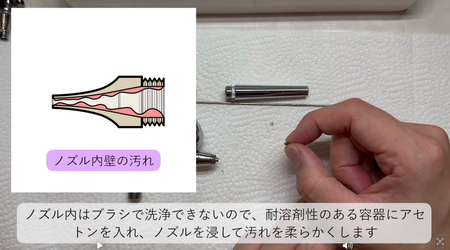 動画で学ぶ！！はじめてのエアブラシ®︎ 完全パック（7本セット）