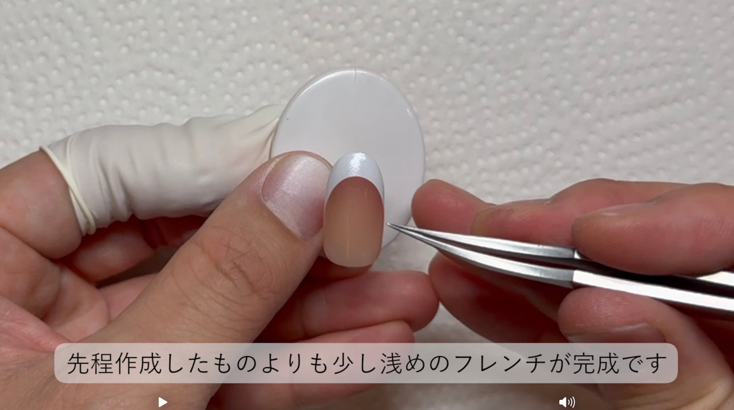 動画で学ぶ！！はじめてのエアブラシ®︎  vol７：フレンチの基礎